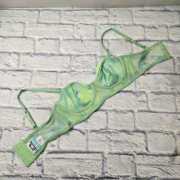 Future Collective Gabriella Karefa Johnson Mesh Tie Dye Bralette size Small - Picture 5 of 10